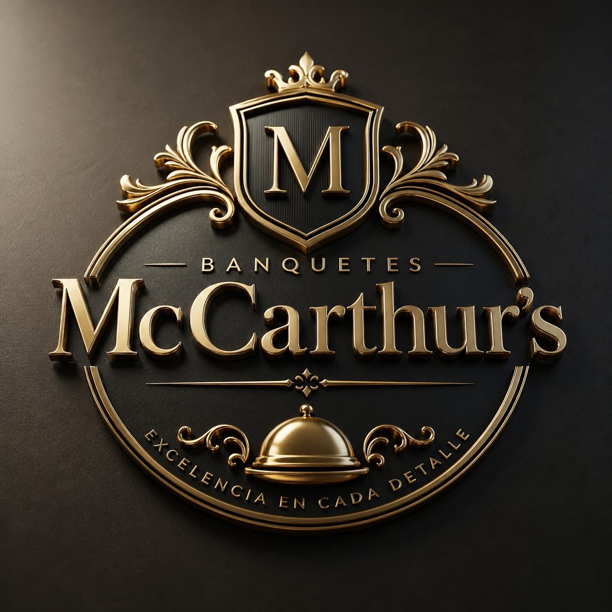 Logotipo Banquetes McCarthur's